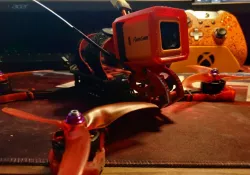 Emax Buzz RUNCAM 5, GoPro sesion Low angle 