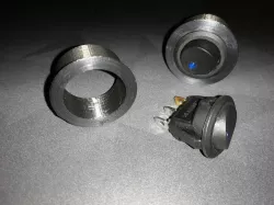 Emplacement pour interrupteur rond / Location for round switch
