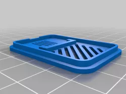 ESP32-CAM case back for CH340E usb-to-ttl 