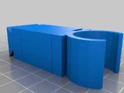 Extended 1/2 PVC roof and gutter dovetail clips for pixels