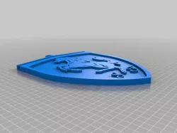 Ferrari keychain logo