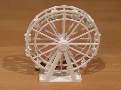 Ferris wheel N scale