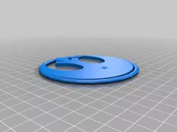Final 3d design - Custom Star Wars coaster
