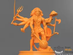 Five Faced Divine Monkey - Hanuman