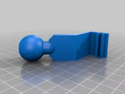 For Snapmaker 2 Enclosure: Webcam Mount BASE (remix)  for TeachingTech's flexible camera mount
