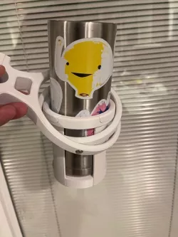 Gimbaled Cup holder for sailboat 80mm opening