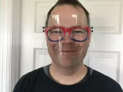 Glasses Face Shield Clips