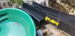 GoldiBox Model #9 Giant Fluid Sluice Box with Inline Classifier