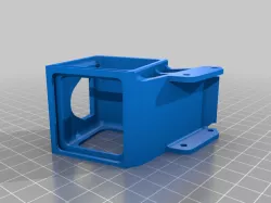 GoPro Hero 5 Session drone camera mount for GoldQuadV1