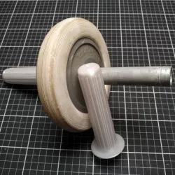 Handle for of tube/bar/pipe/cylinder of abs wheel