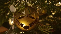 Harry Potter Christmas Balls: Quidditch and Dragon