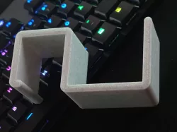 Headset / Headphone hook ( table thickness up to 50mm )