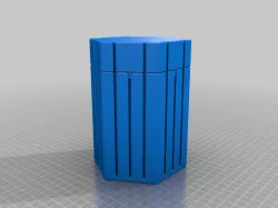 Hex cup