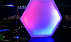 Hexagon Nanoleaf-inspired Pixel Light Panel