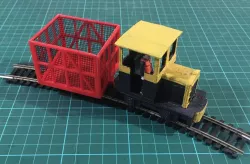 HOn30 Sugar Train Cane Bin