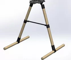 HSKRC XL_ Landing gear / skids