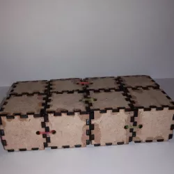 INFINITY CUBE LASER CUT