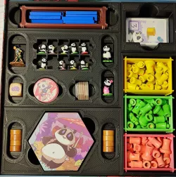 Insert/Organizer for Takenoko Chibis (sleeved cards & extension)