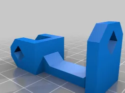 Intel RealSense D435 joist mounting backet
