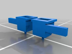 ISO twistlocks for container wagons