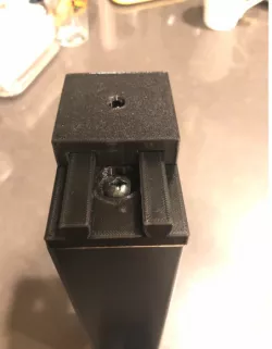 Lack Enclosure Slide-Lock Leg Mount