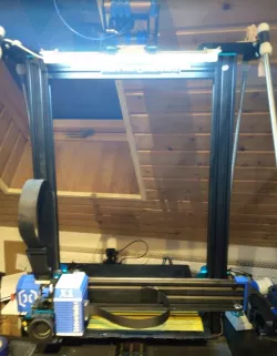 LED Light Bar Mount, simple and fast, Artillery Genius und Sidewinder X1