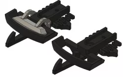 LGB type Coupler with decoupler mechanism