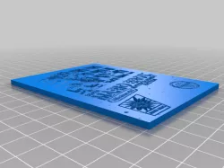 LITHOPHANE Cover Super Mario Bros NES Nintendo