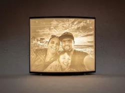 Lithophane LightBox with LED-Strip
