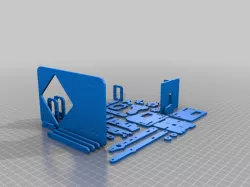 MeArm 1.0 all on one build plate