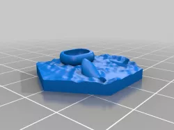 Memoi 44 _ Life Boat & shark Token