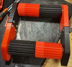 Motorcycle Stand chain cleaner