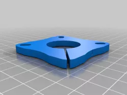 MPCNC Primo J 25.4mm Feet Drill Template
