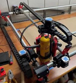 MPCNC Primo Nema17 drag chain mounts
