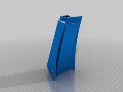 Mudguard - hollow for ebike cables