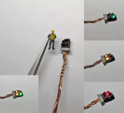 N Scale Lighted Dwarf Signals