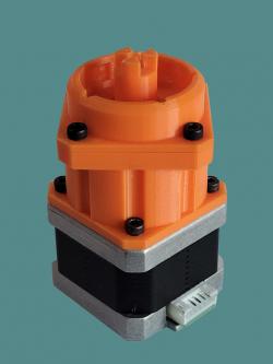 Free STL file Nema 17 right angle gearbox with spiral bevel gears ➡️・Design  to download and 3D print・Cults