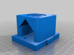 NEMA 23 mount and end cap for C-Beam