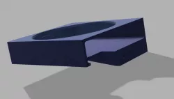 nVidia K20x Cooler Blower Mount