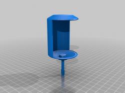 3D Printable Model Paint Shaker Saddle by Up In Atoms
