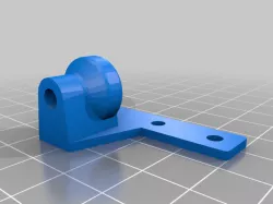 Palette 2 Teflon Tube Clip for Creality Ender 5 Plus (+ other Ender models) with stock extruder