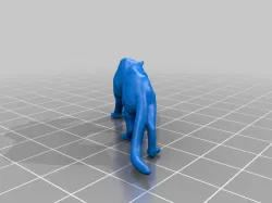 Panther Casual Pose Without Base