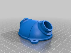 PAPR v2 blower Adapter using Wathai 5V USB 75mm x 30mm Turbine Centrifugal Blower Cooling Fan