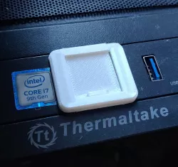 Power Button Cat Slide Cover