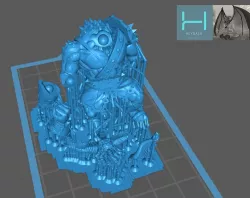 Pre-supported Chaos Dwarf Minotaur - Anvils of Doom