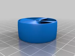 Propeller with Integrated Duct (Wheel) Parametric