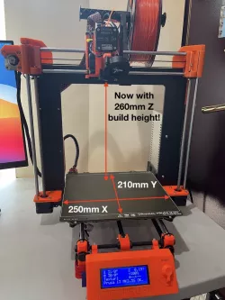 Prusa MK2.5S mods for Wham Bam Mutant V2