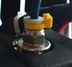 PTFE Push Fitting Clip (e.g. Creality Hotend)