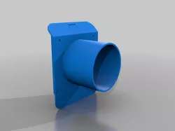 QIDI X-Plus X-Max Top Cover Hole Filler W/ Fan & Ducting
