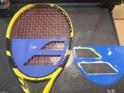 Racket strings stencil (Babolat)